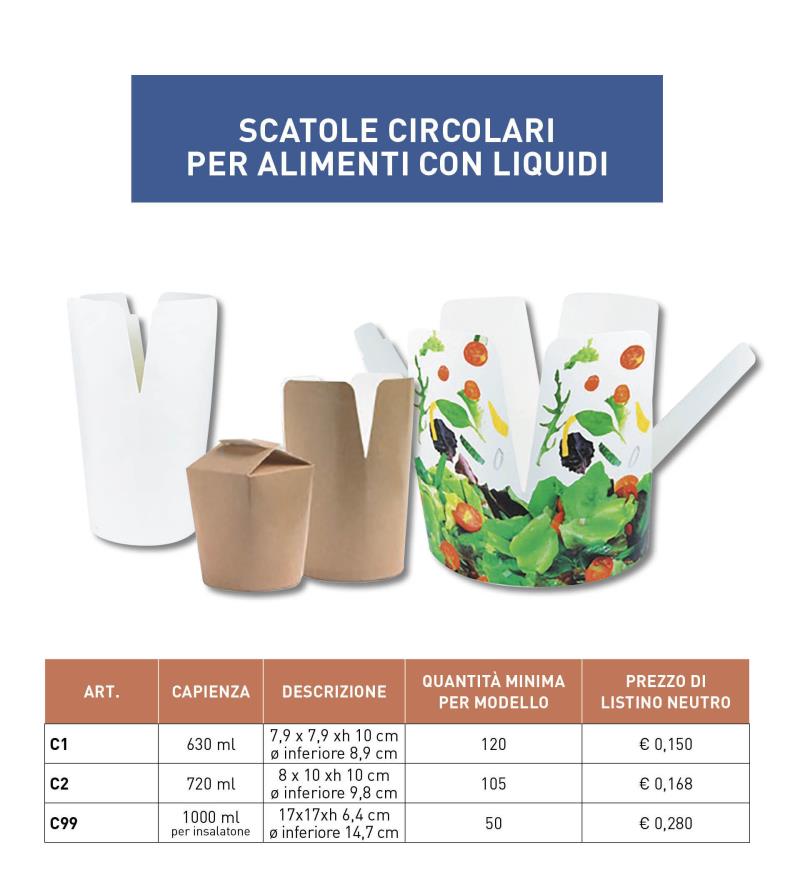 image HOME DELIVERY - Scatole per il confezionamento di pasti e prodotti alimentari da asporto (3411)