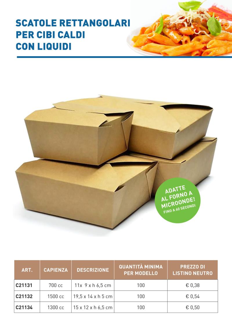 image Scatole per prodotti alimentari da asporto - Nuovo catalogo 2021 HOME DELIVERY (3417)