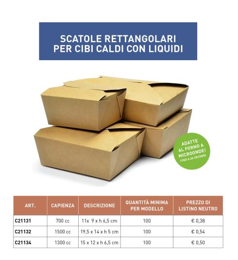 image HOME DELIVERY - Scatole per il confezionamento di pasti e prodotti alimentari da asporto (3411)